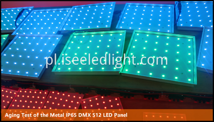 Kolor światła panelu LED IP65 IP65 LED Color Panel Light Aging Test